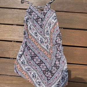 American eagle printed flowy dress